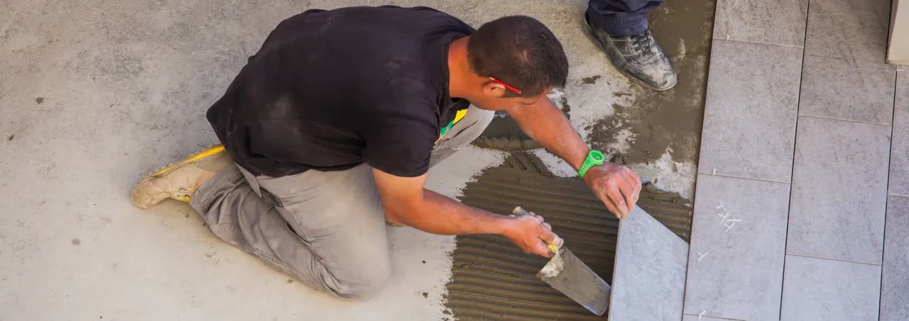 Floor tiling